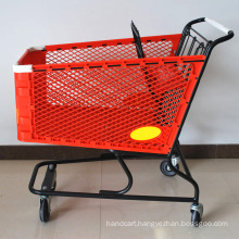 Supermarket Plastic Shopping Cart